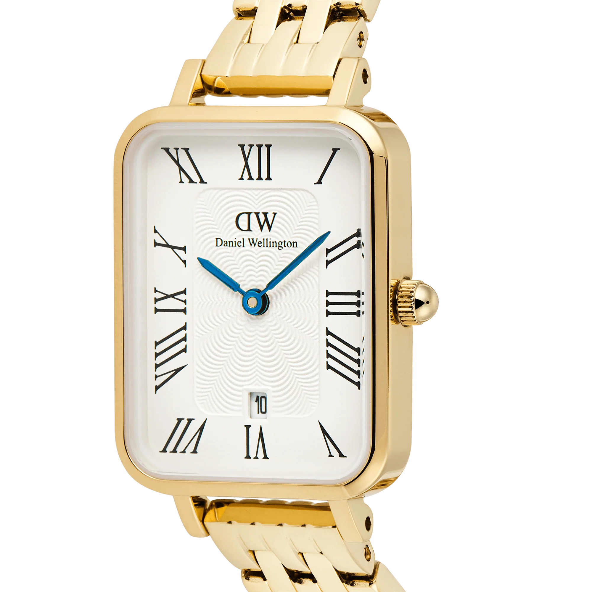 Quadro  Roman Numerals Date 5-link Gold - Image 4