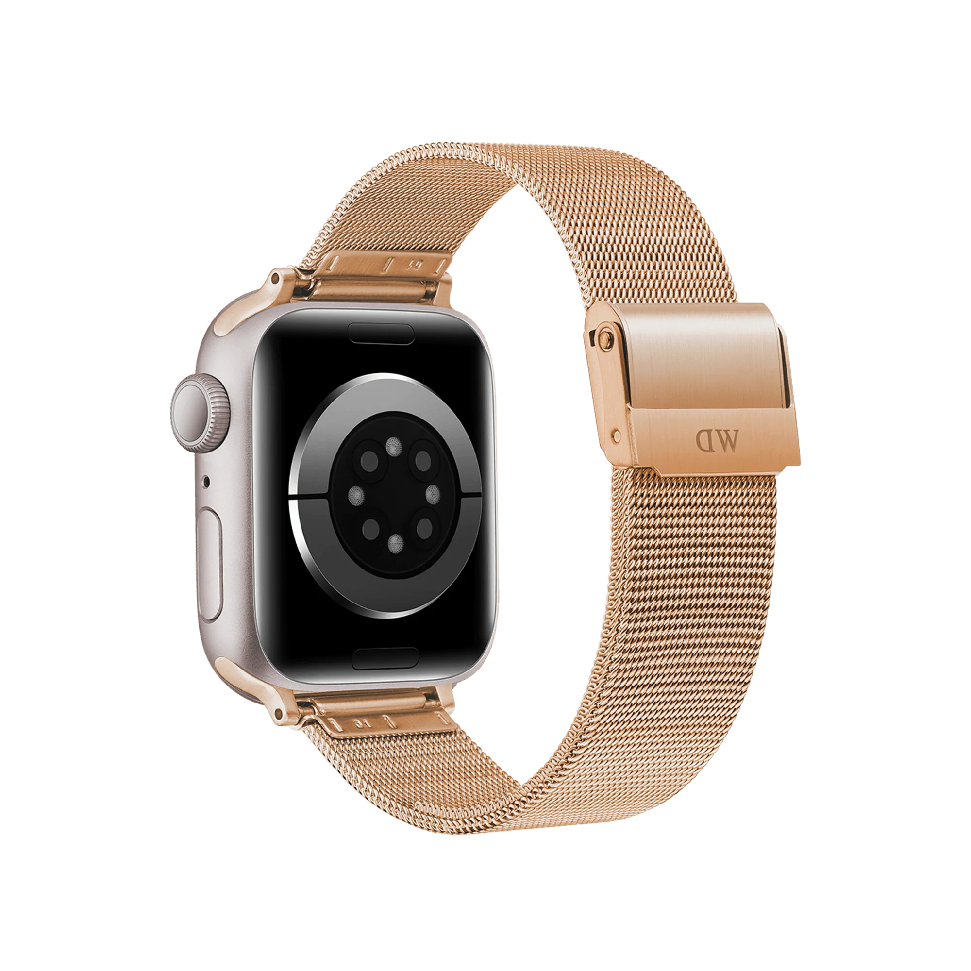 Smartwatch Strap Mesh Rose Gold - Image 3