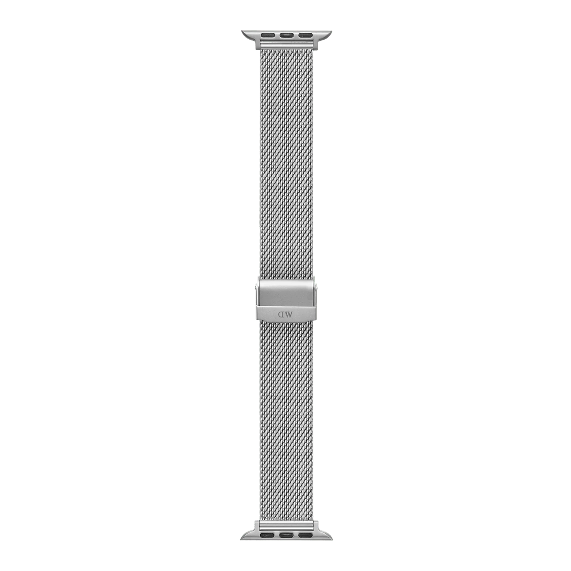 Smartwatch Strap Sandblasted Mesh Silver - Image 5