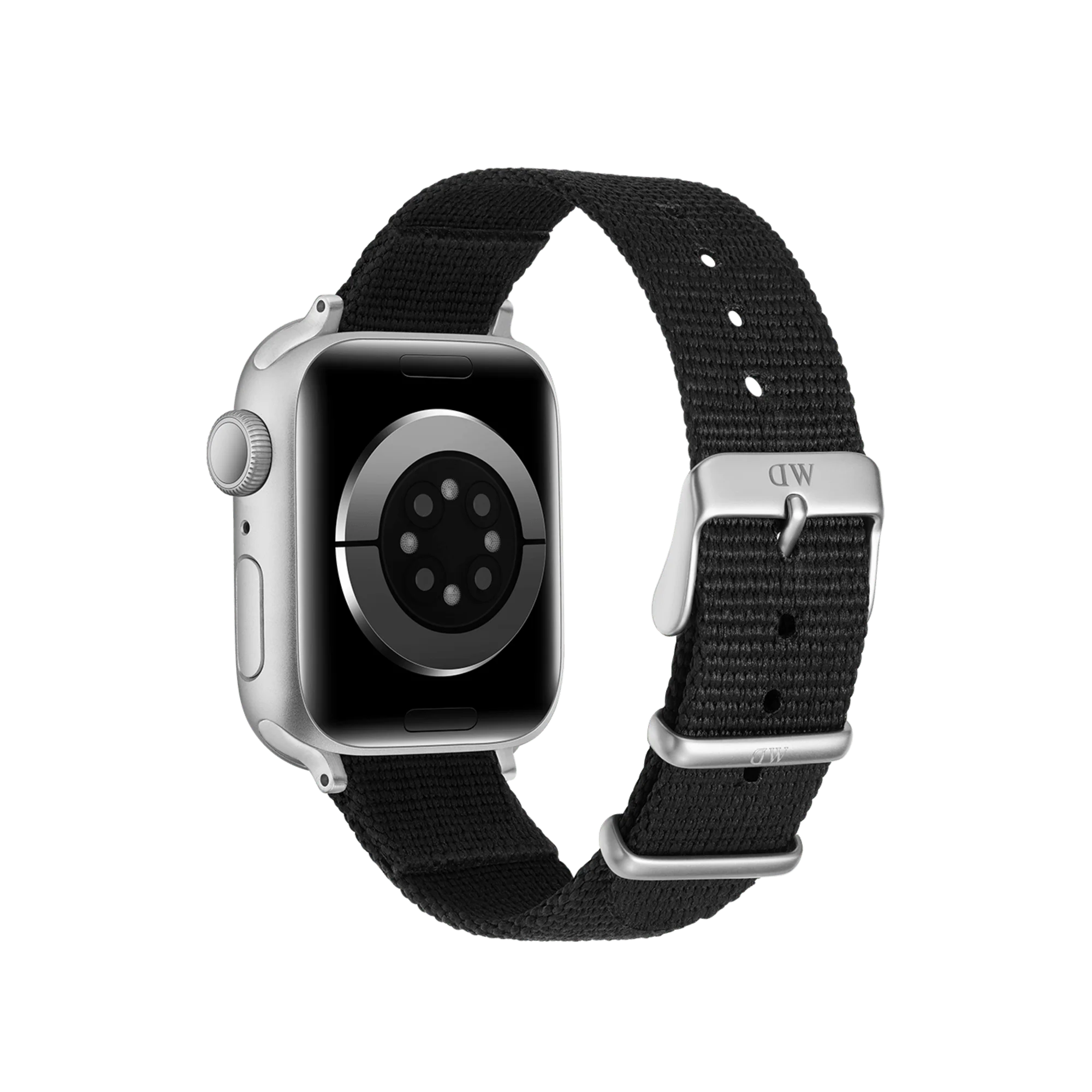 Smartwatch Strap Nato Silver - Image 3