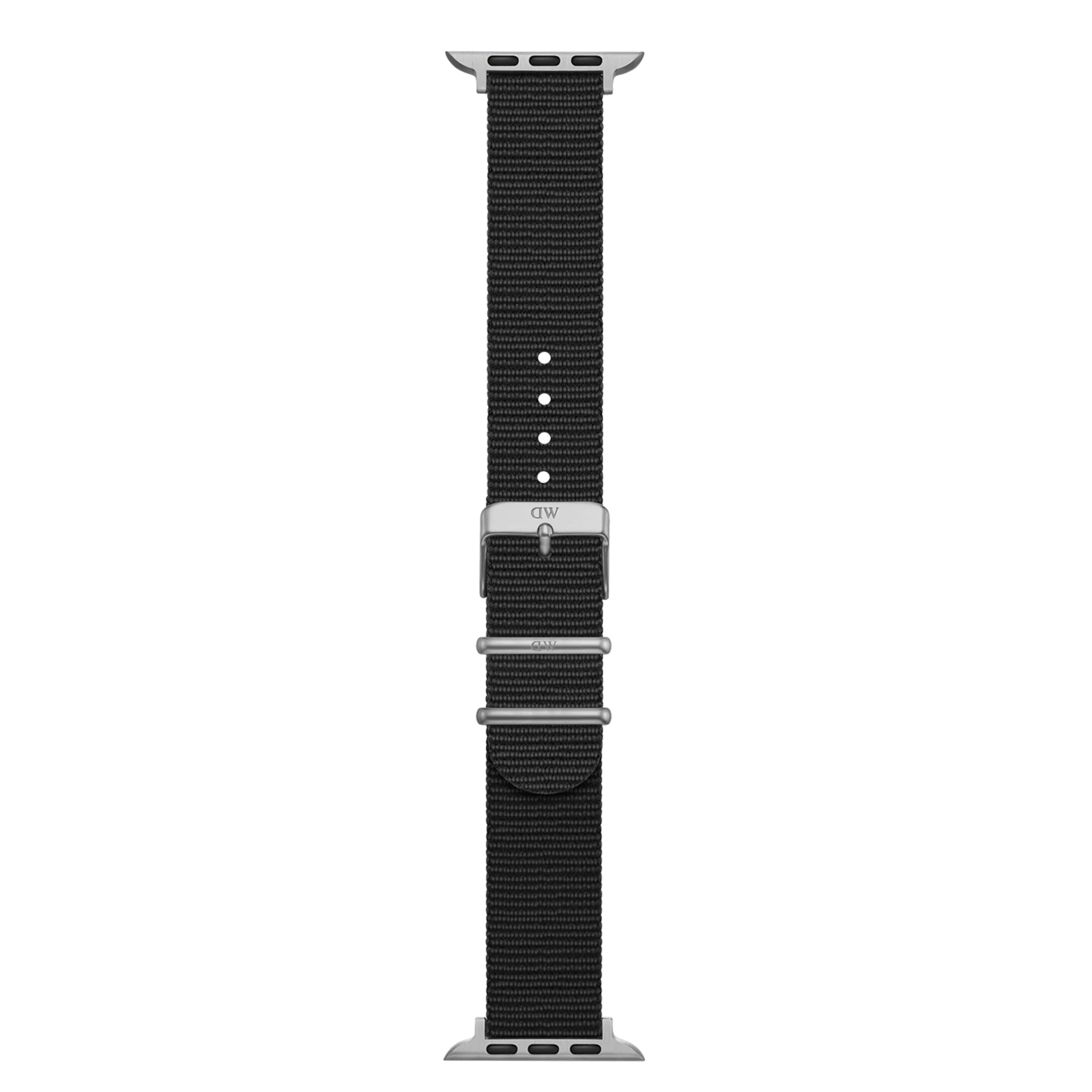 Smartwatch Strap Nato Silver - Image 4