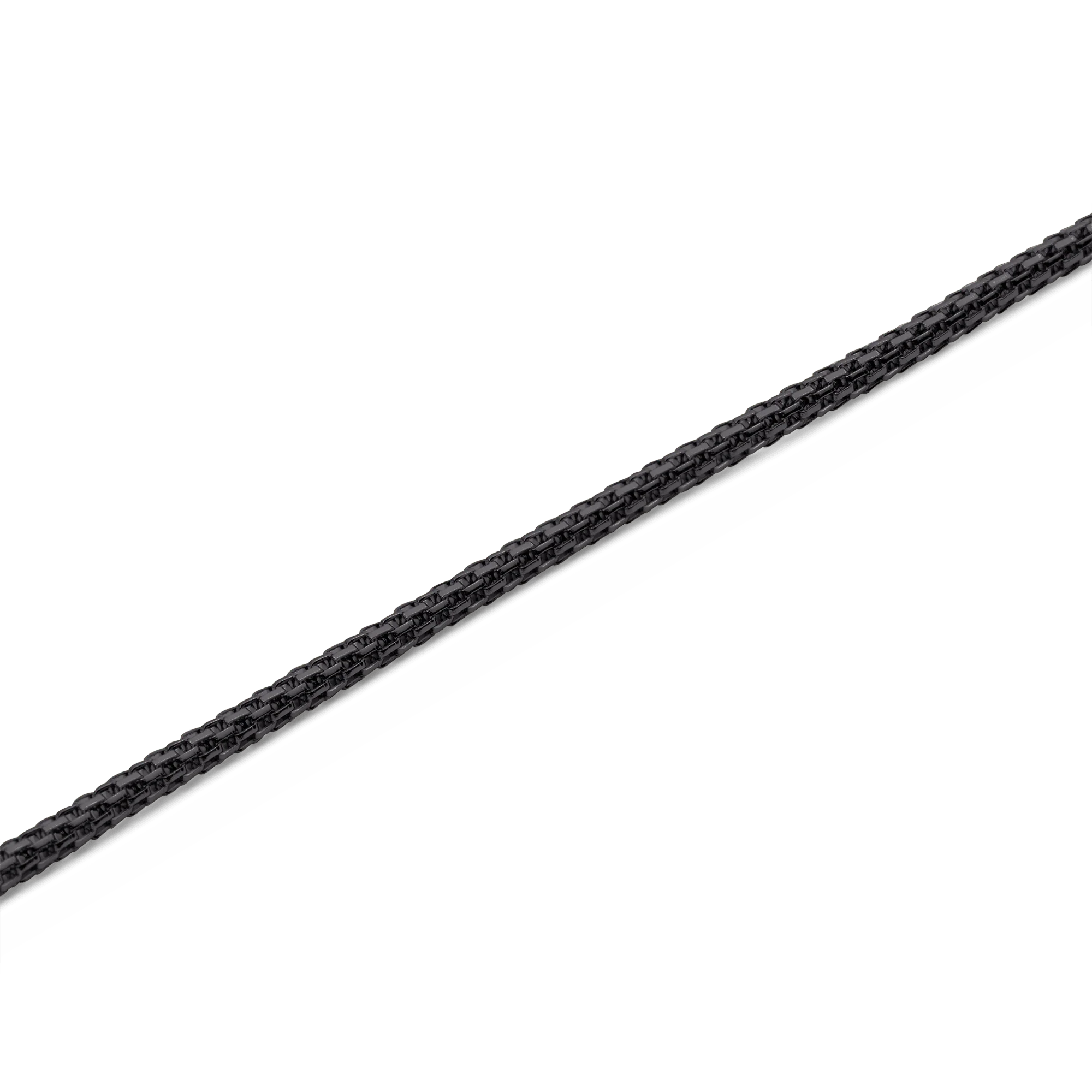Tide Mesh Necklace Black 1.8 - Image 3