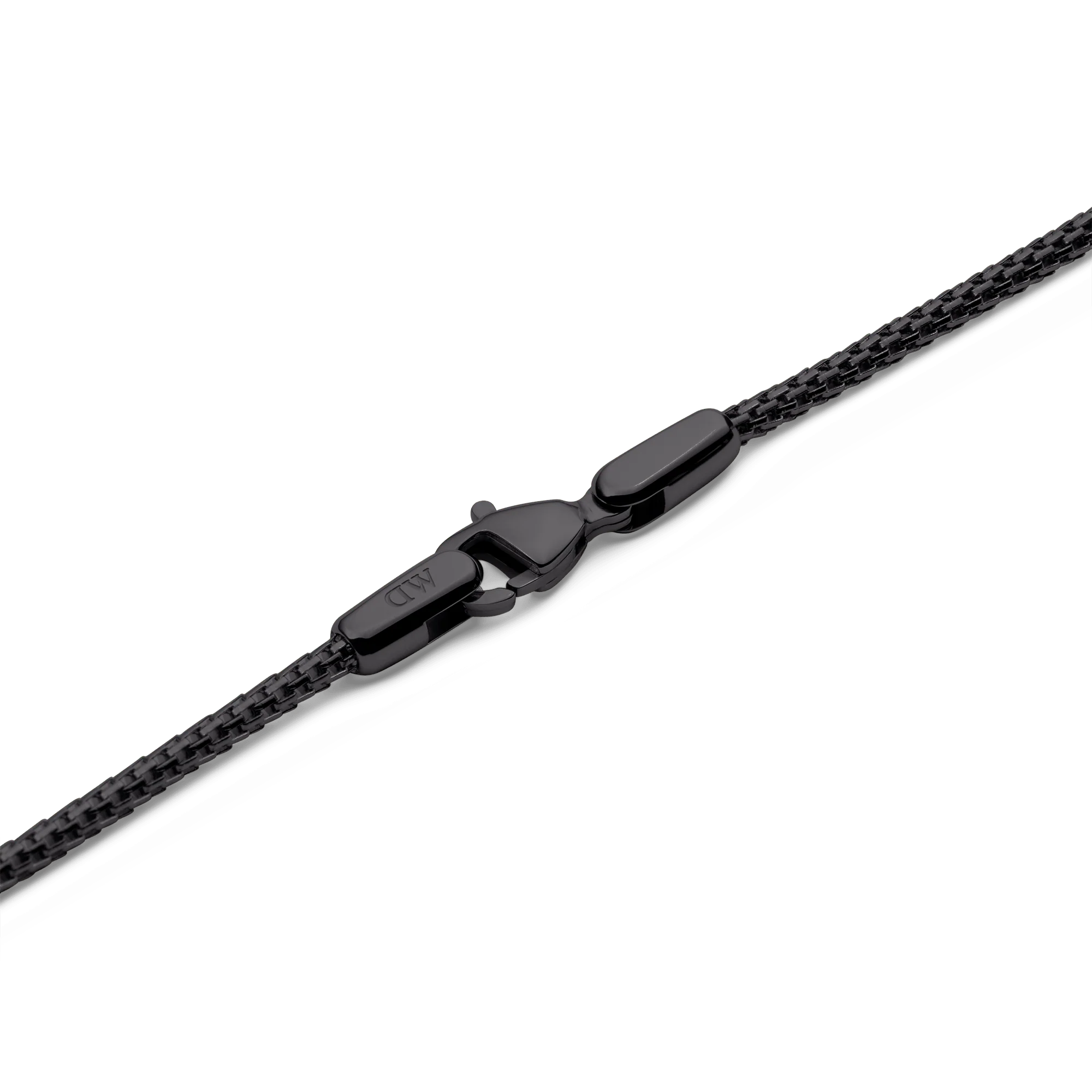 Tide Mesh Necklace Black 1.8 - Image 4