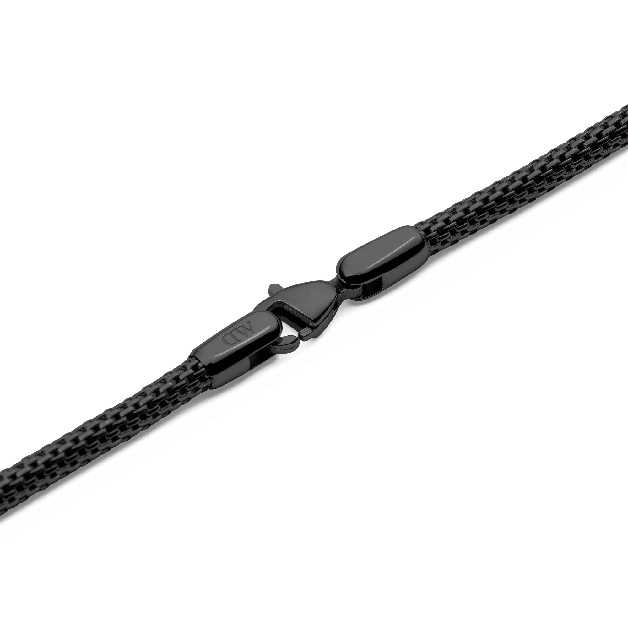 Tide Mesh Necklace Black 2.8 - Image 4