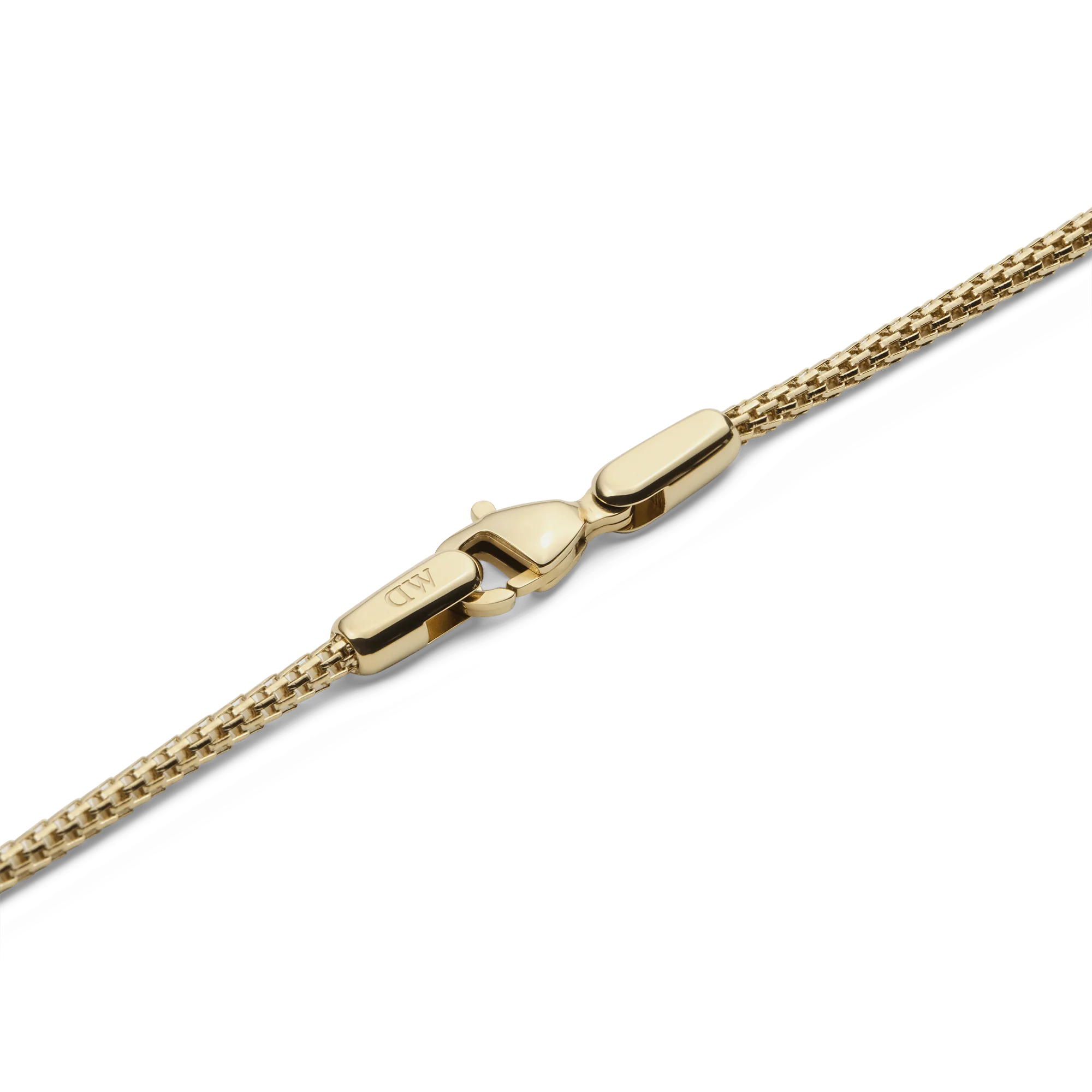 Tide Mesh Necklace Gold 1.8 - Image 4