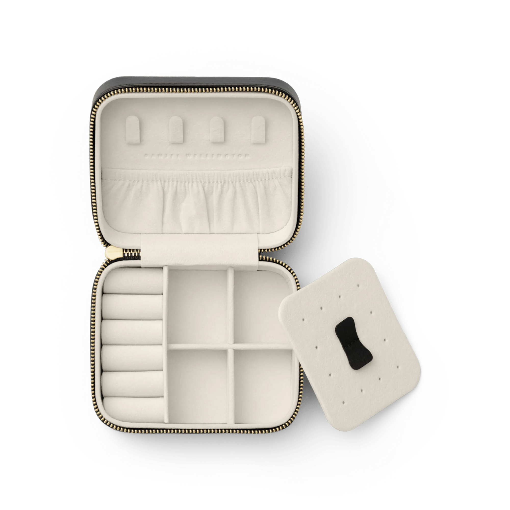 Travel Jewellery Box Black - Image 3