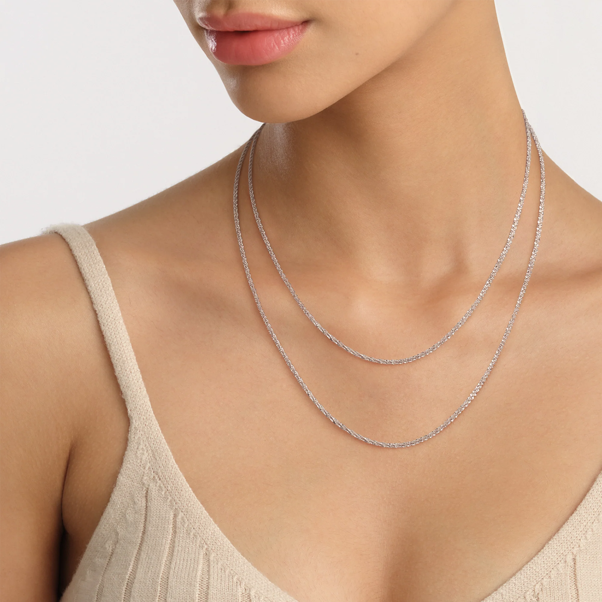 Twisted Chain Necklace S - Image 2