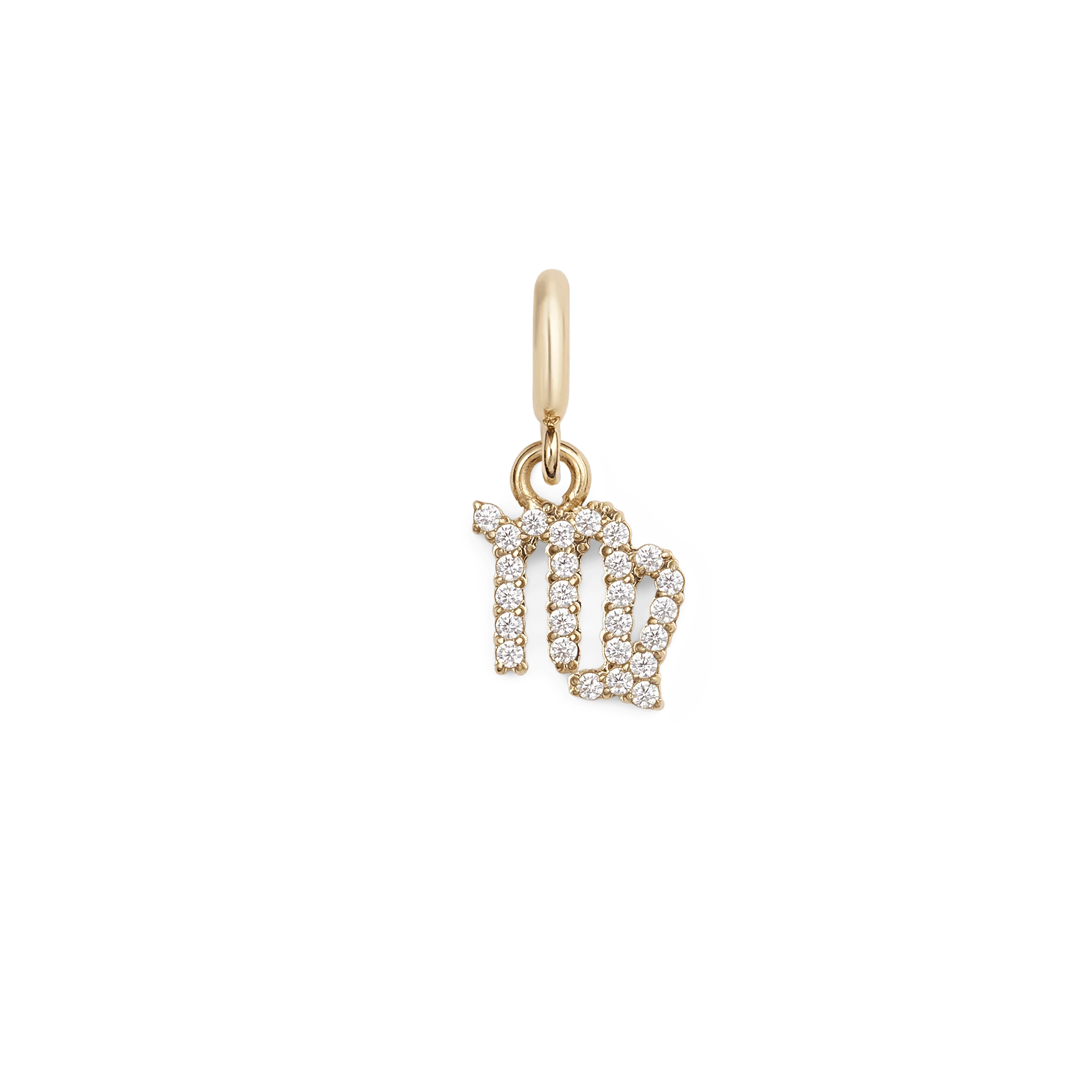 Zodiac Watch Charm Gold - Image 6