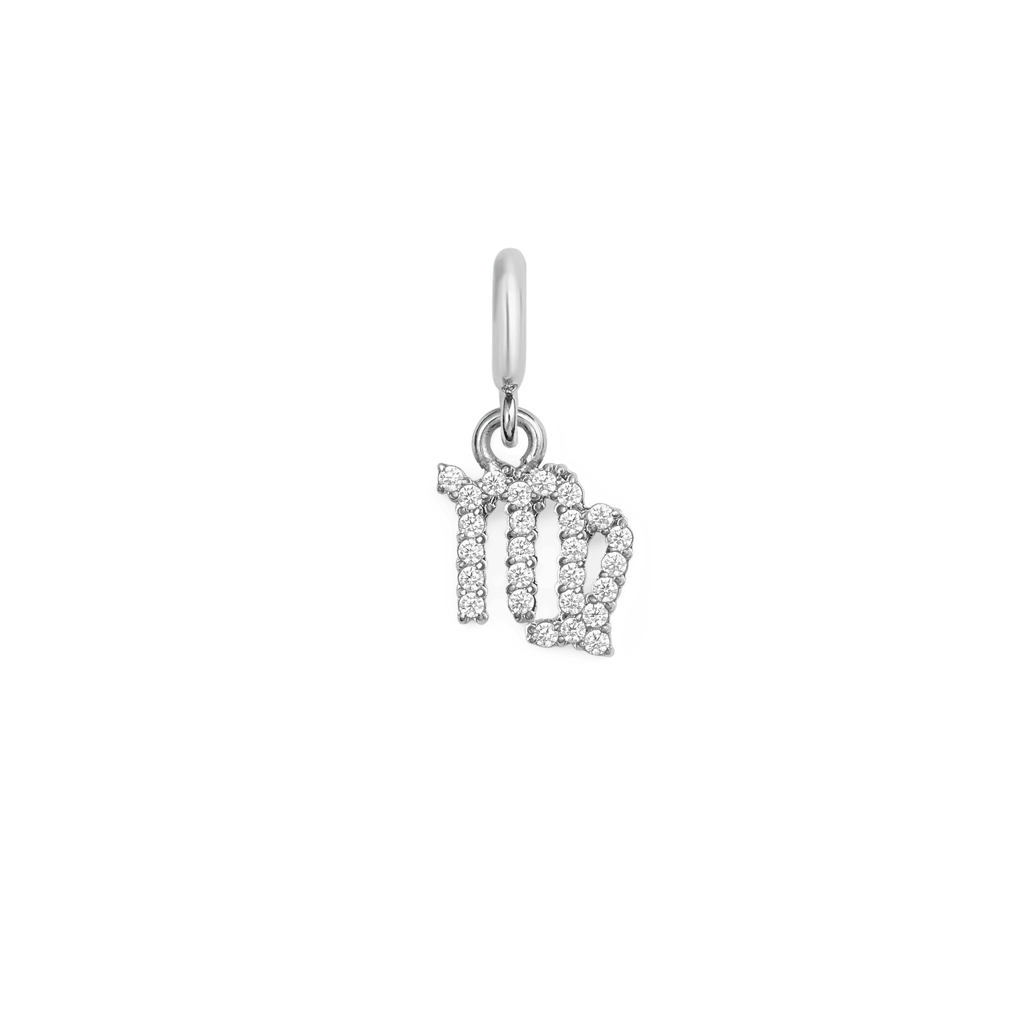 Zodiac Watch Charm Silver - Image 6