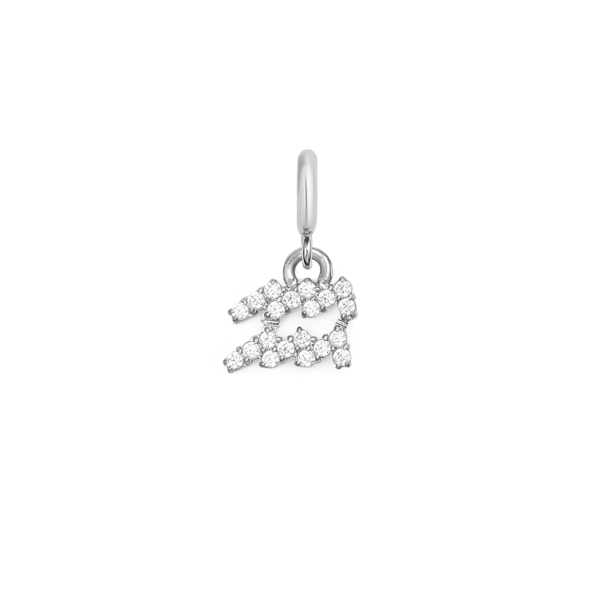 Zodiac Watch Charm Silver - Image 8